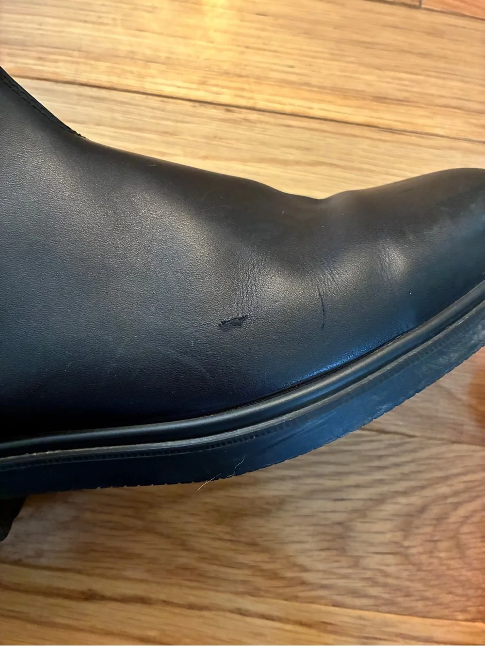Blundstone Black Leather Boots - Men size US 11 - Picture 5 of 8